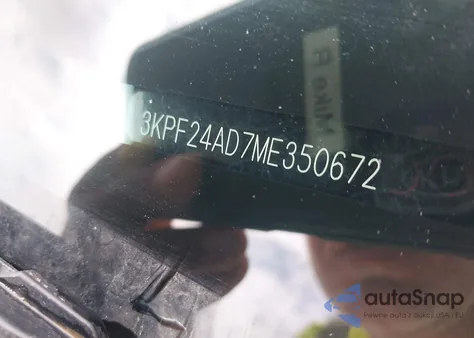 2021 Kia Forte Lxs из США, поврежденный, VIN 3KPF24AD7ME350672